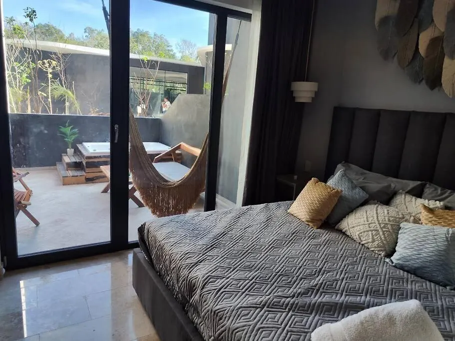 A Pasos De La Playa, Con Terraza Y Jacuzzi Apartment Tulum