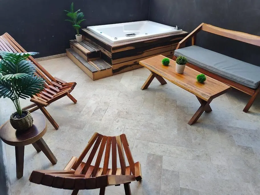 A Pasos De La Playa, Con Terraza Y Jacuzzi Apartment Tulum