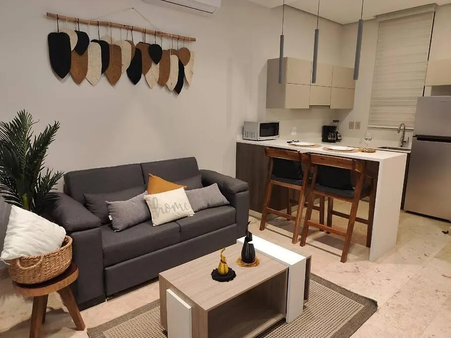 A Pasos De La Playa, Con Terraza Y Jacuzzi Apartment Tulum